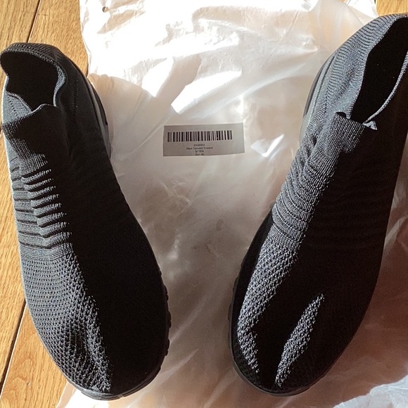 Ceville - Black Textured Sneaker - size 42 (10) - new - Picture 6 of 6